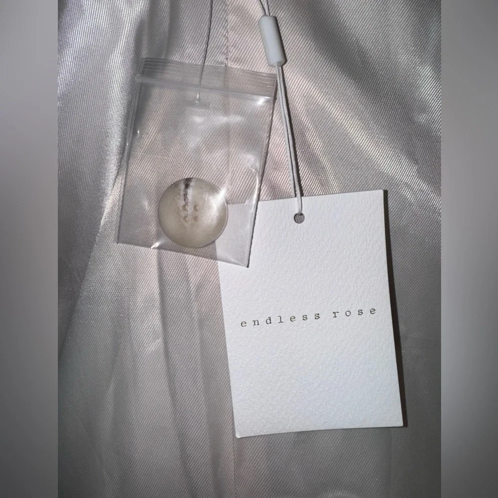 Endless Rose - Colorblock Maxi Color trench coat. Size Small NWT